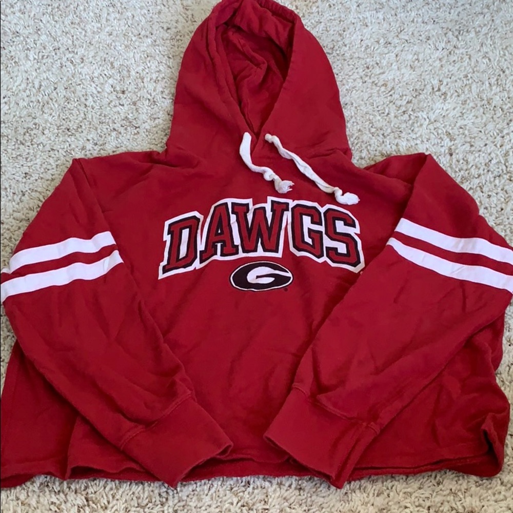 UGA Cropped Sweatshirt
